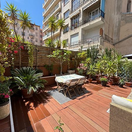 Appartement Large Magnificent Terrace à Nice Extérieur photo