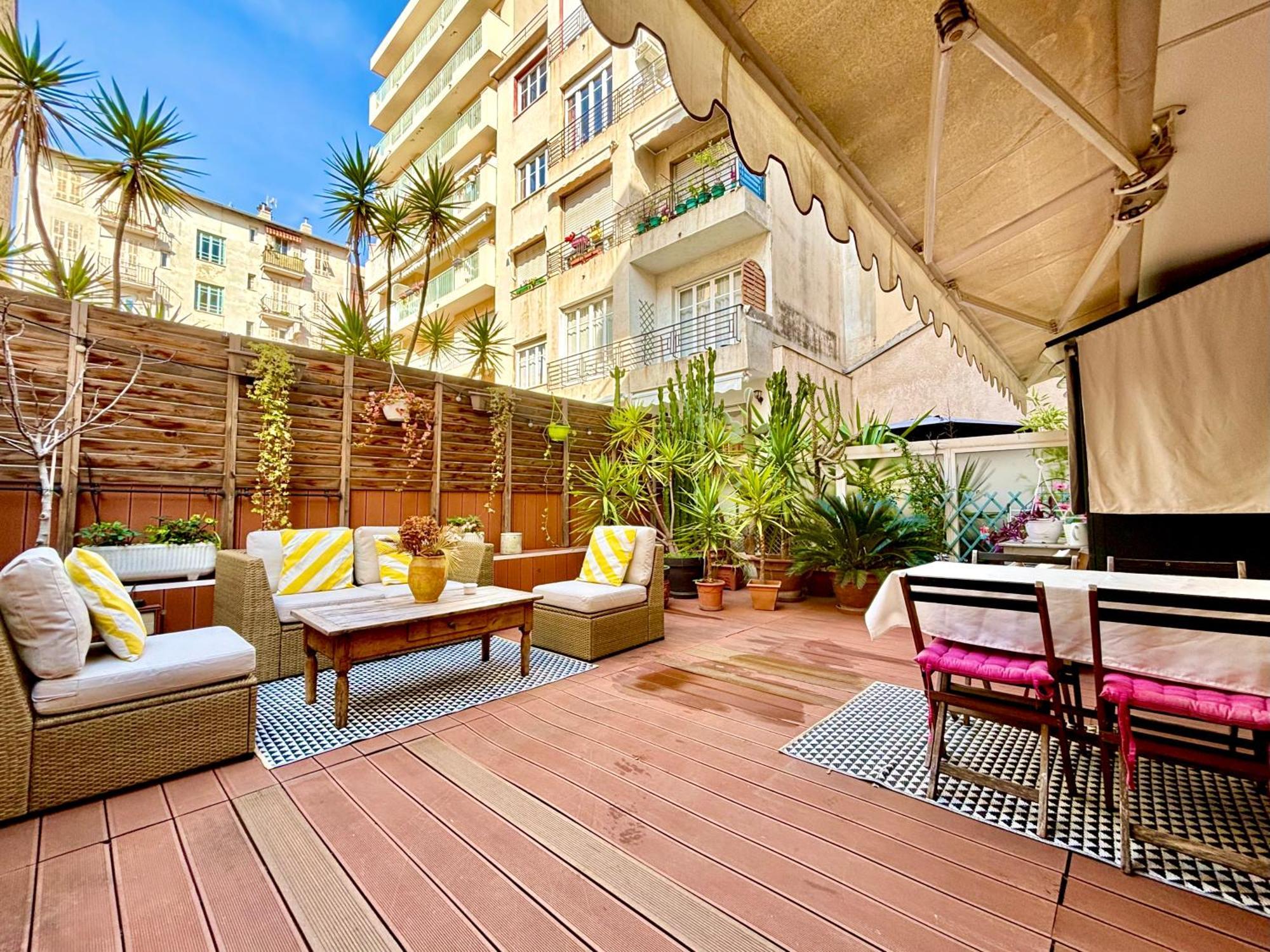 Appartement Large Magnificent Terrace à Nice Extérieur photo